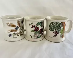 SUTTON STONEWARE MUGS