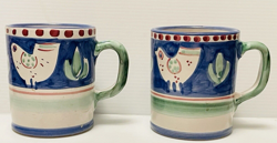 BLUE MUGS/CUPS