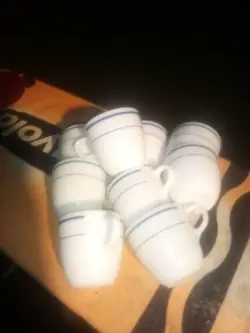 STRIPE COFFEE CUPS