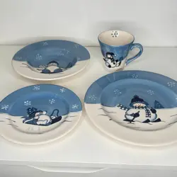 DISHES SET CHRISTMAS