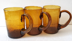GOLD BUBBLE GLASS