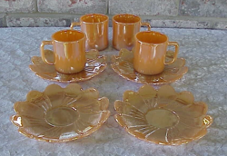 LEAF SAUCERS PLATES