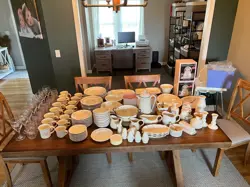 VINTAGE MINT CONDITION PFALTZGRAFF TEA ROSE COLLECTION