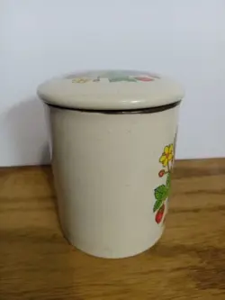 BROWN LID COTTAGECORE
