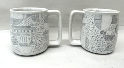POTTERY ABSTRACT STONEWARE