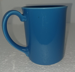 VINTAGE CORNING WARE BLUE COFFEE MUG 8 OUNCE CUP USA NY