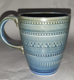 BLUE IRISH PORCELAIN