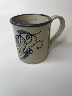 GLAZE POTTERY CUP