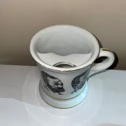VTG PORCELAIN MUSTACHE