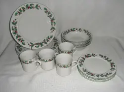 16 PIECE DINNERWARE