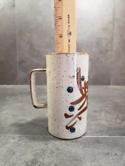 SPECKLED STONEWARE FLOWER