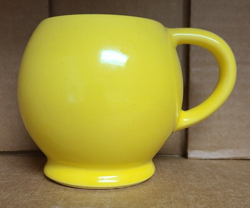 POTTERY CERAMIC YELLOW