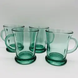 GREEN 4.75” MUGS