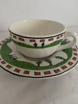 SOUP MUG SAUCER