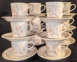 BLOSSOM CUPS SAUCERS
