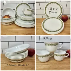 PLATES MUGS 70S