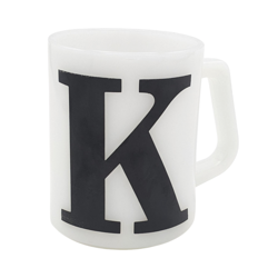 CUP LETTER VINTAGE