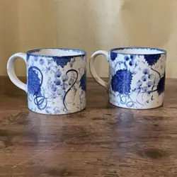 POTTERY ENGLAND BLUE