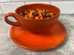 ORANGE CERAMIC