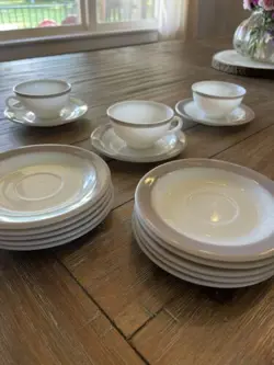 CUPS SAUCER MCM
