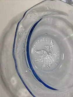 INDIANA GLASS BLUE