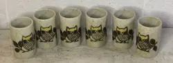 JAPAN STONEWARE OWL