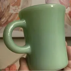 JADEITE GREEN C-HANDLE