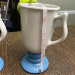 CUPS WHITE BLUE