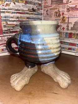 FEET TOES STONEWARE