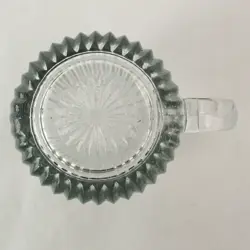 RIBBED CLEAR GLASS