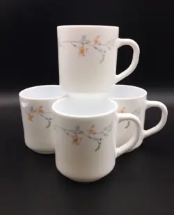 COFFEE/TEA CUPS/MUGS PINK/BLUE