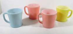 MUGS YELLOW PINK