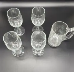 OF CLEAR GLASS
