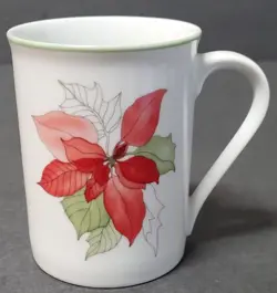 POINSETTIA MUG BY