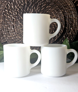 MUGS PLAIN WHITE