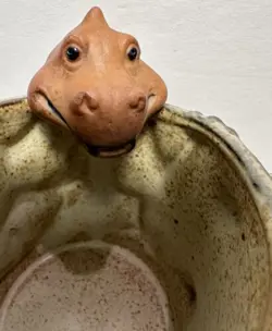 GLAZED STONEWARE MUGS