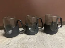 BLACK PLASTIC HOLDERS