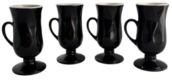 BLACK FOOTED PEDESTAL