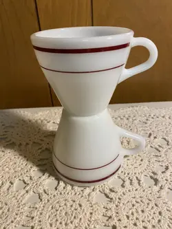 WHITE /BURGUNDY