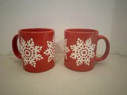GERMANY RED SNOWFLAKE