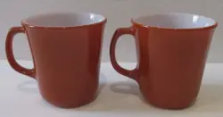 CUPS BURNT ORANGE