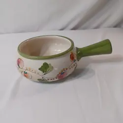 PAINTED CERAMIC SERVING
