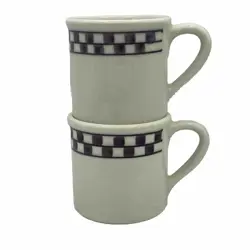 STONEWARE MUGS IN