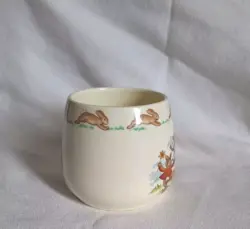 VINTAGE ROYAL DOULTON BUNNYKINS BEATRIX POTTER PETER RABBIT FINE BONE CHINA MUG