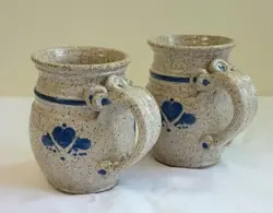 PAIR BLUE/BEIGE