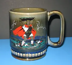 VINTAGE WADE IRISH PORCELAIN MUG FINN MACCOUL