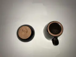 FRANKOMA POTTERY BLACK