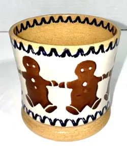 SPONGEWARE POTTERY MUG