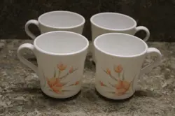VINTAGE PEACH FLORAL