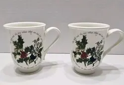 CUP VINTAGE CHRISTMAS